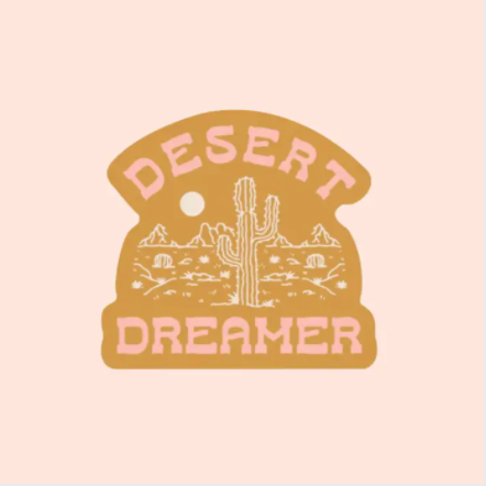 Desert Dreamer Mini Sticker