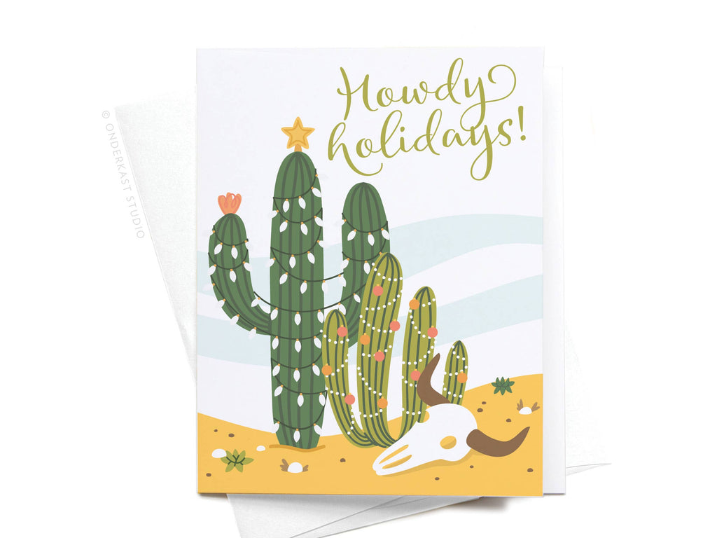 50¢ Cards: Howdy Holidays