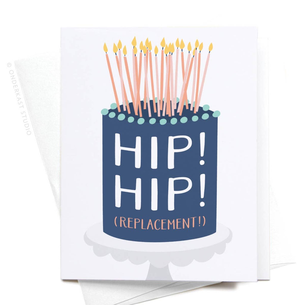 Hip! Hip! (Replacement) Greeting Card